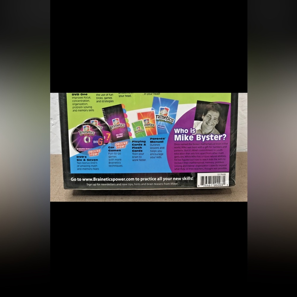 Sealed New Brainetics Deluxe Set - Math...Memory...Amazing! - Picture 7 of 11